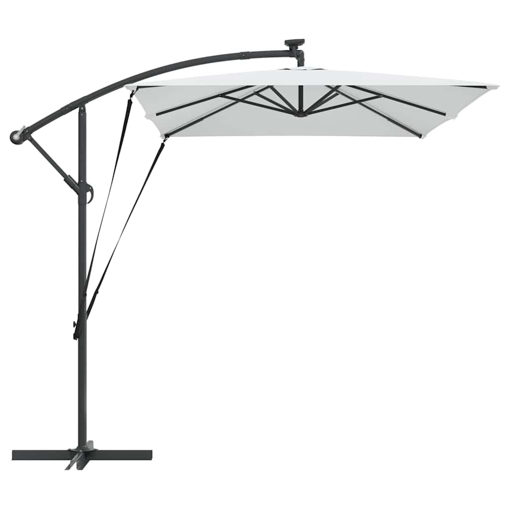 Ombrellone 294 x 200 x 270 cm Poliestere e Alluminio Sabbia