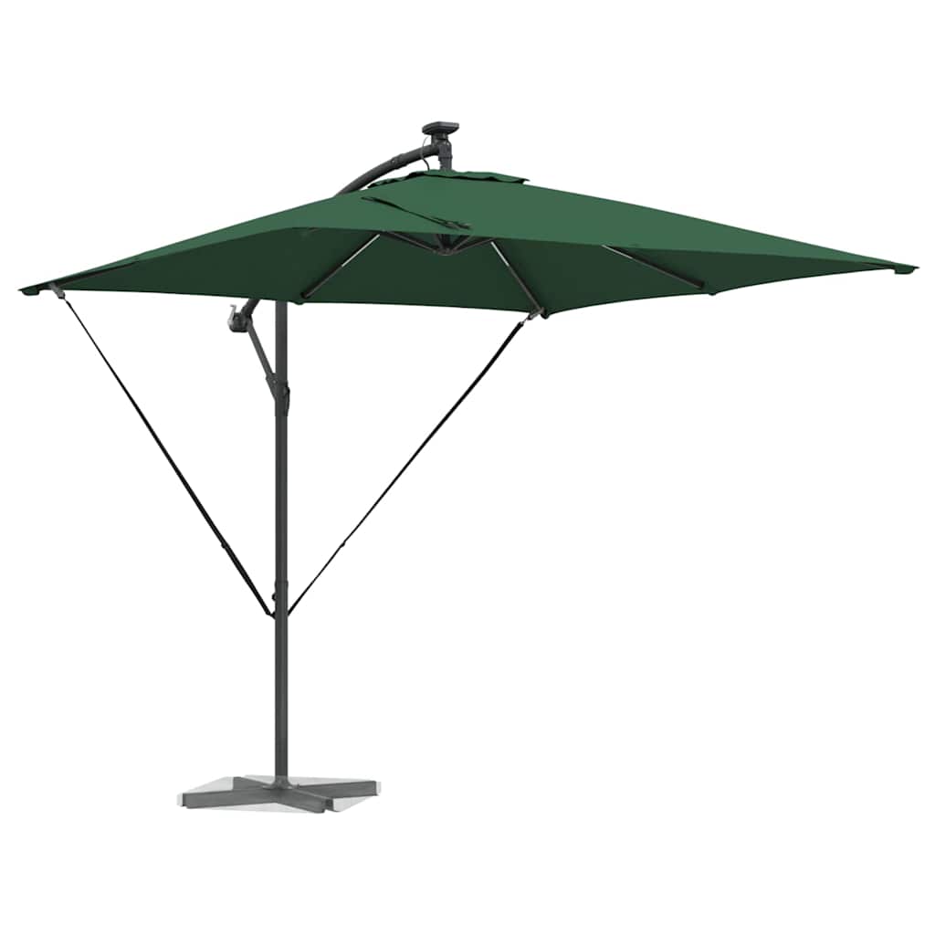 Ombrellone Verde 249 x 249 x 250 cm Poliestere e Alluminio