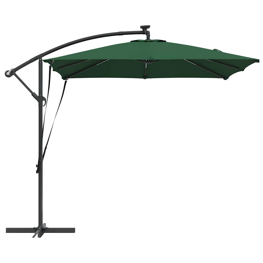 Ombrellone Verde 249 x 249 x 250 cm Poliestere e Alluminio