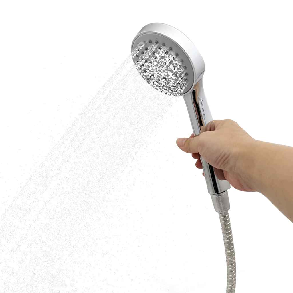 Doccia Solare da Esterno 20 l PVC e Alluminio Nero