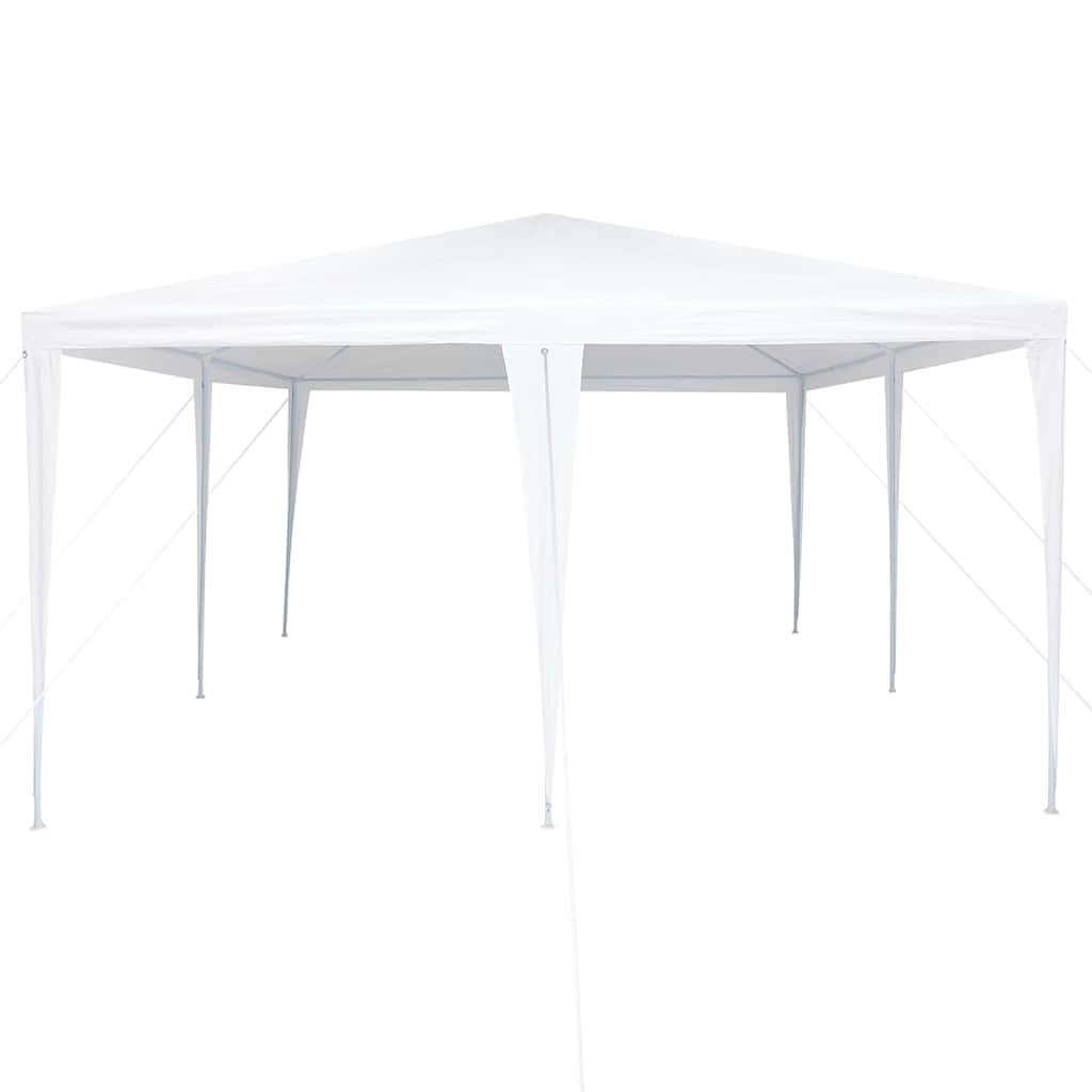 Tenda Party Bianco 400 x 400 x 266 cm Polietilene e Acciaio
