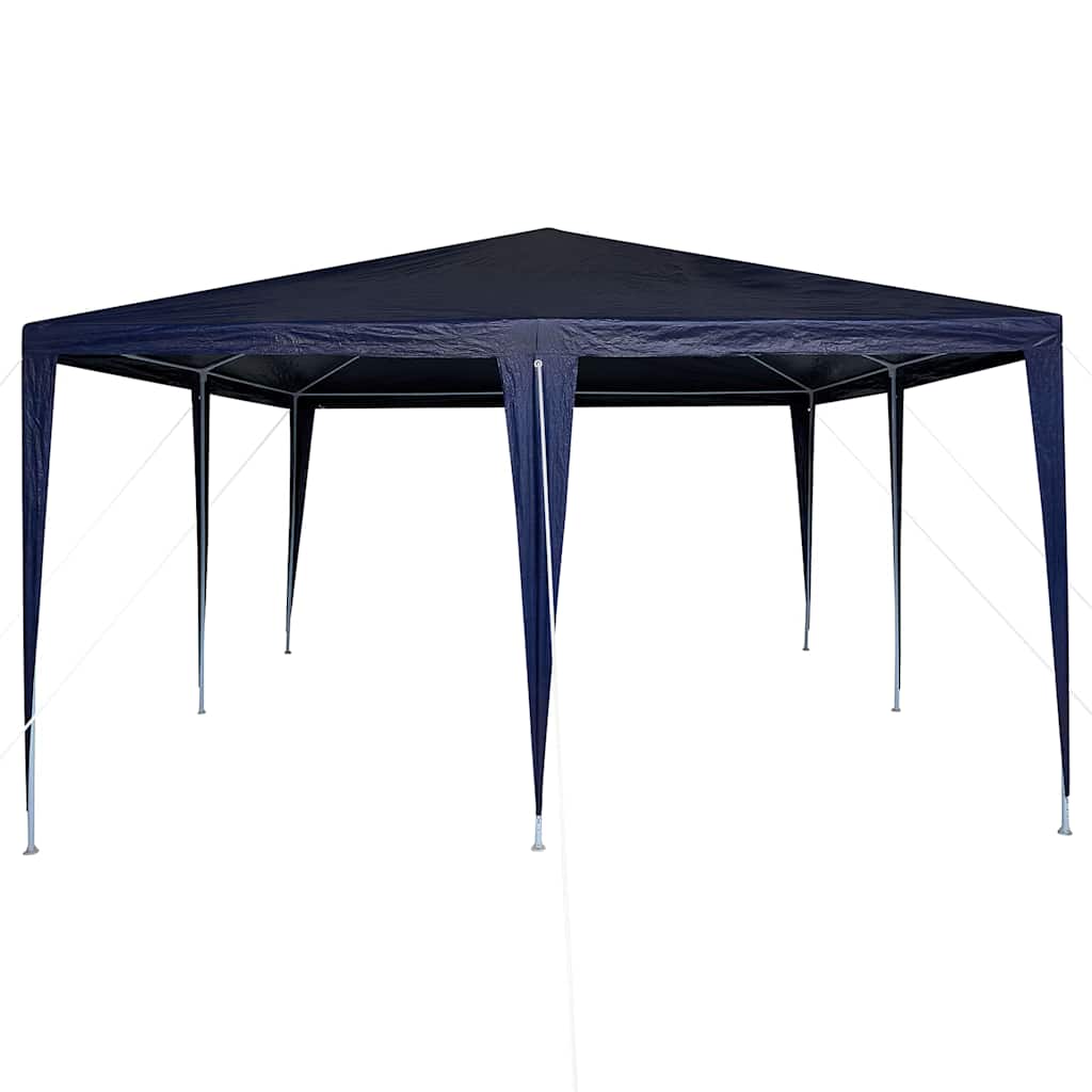 Tenda Party Blu 400 x 400 x 266 cm Polietilene e Acciaio