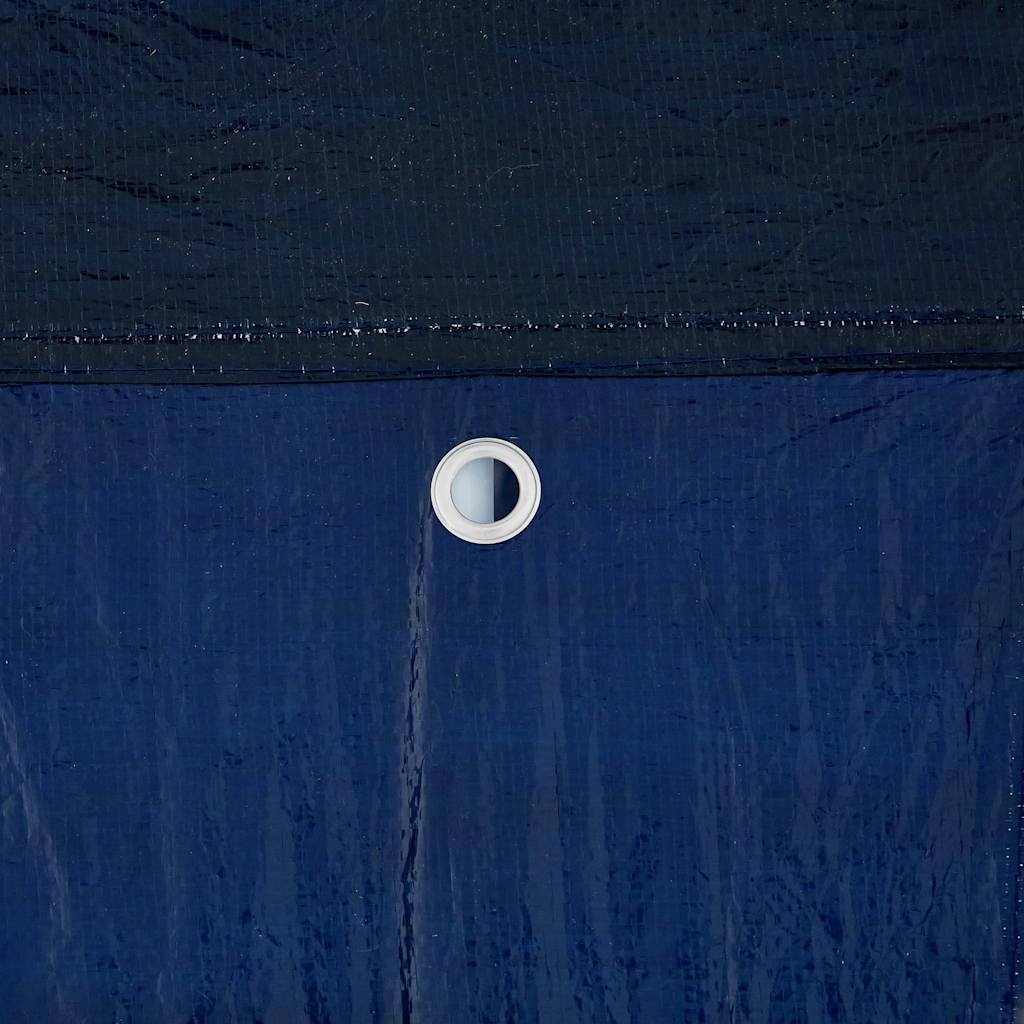 Tenda Party Blu 400 x 400 x 266 cm Polietilene e Acciaio