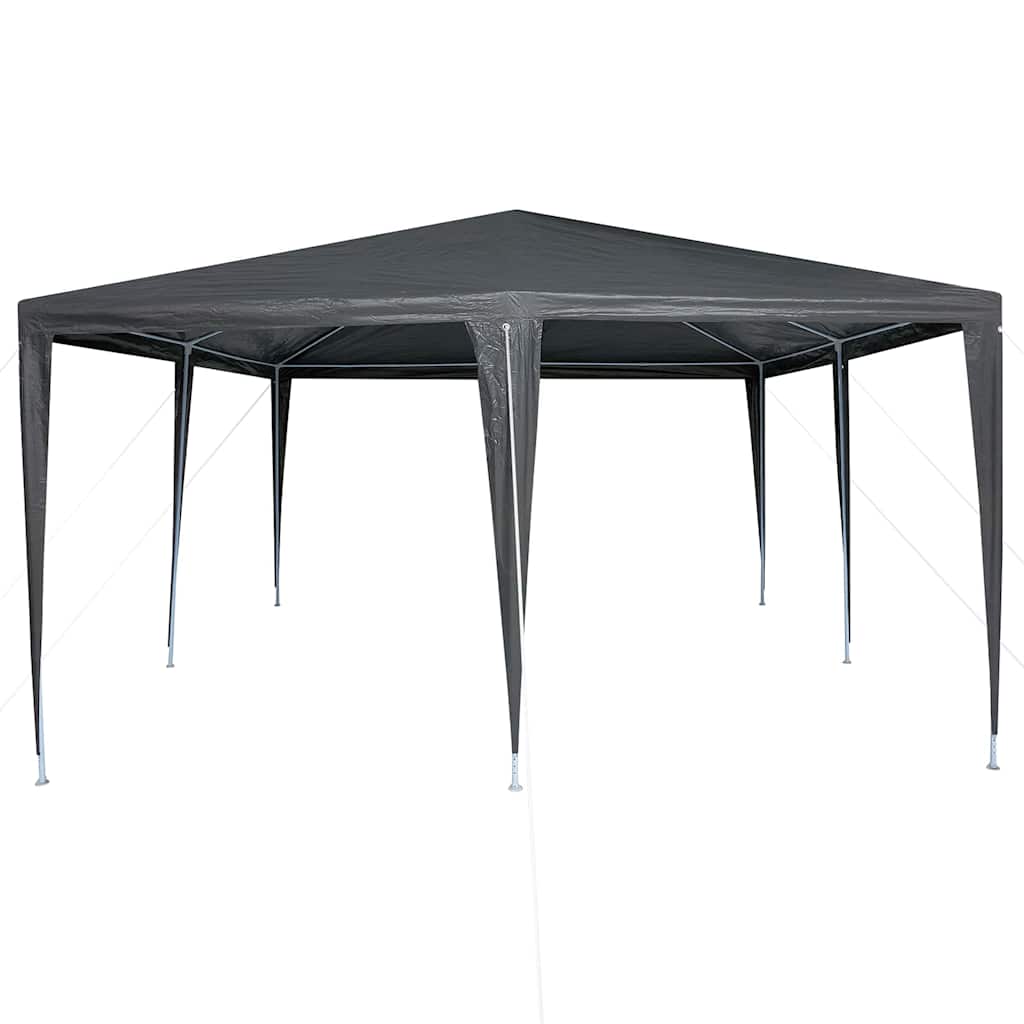 Tenda Party Antracite 400 x 400 x 266 cm Polietilene e Acciaio