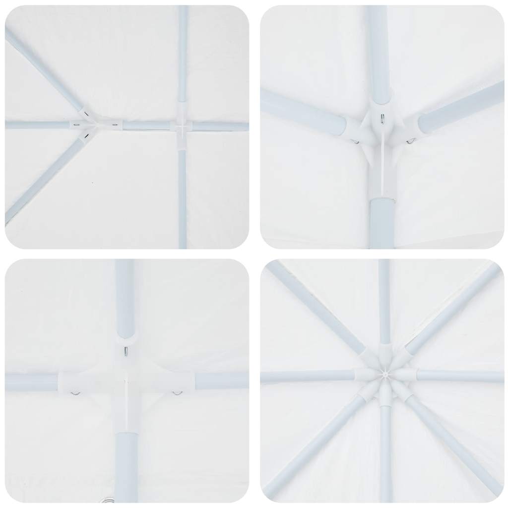Tenda Party Bianco 400 x 400 x 266 cm Polietilene