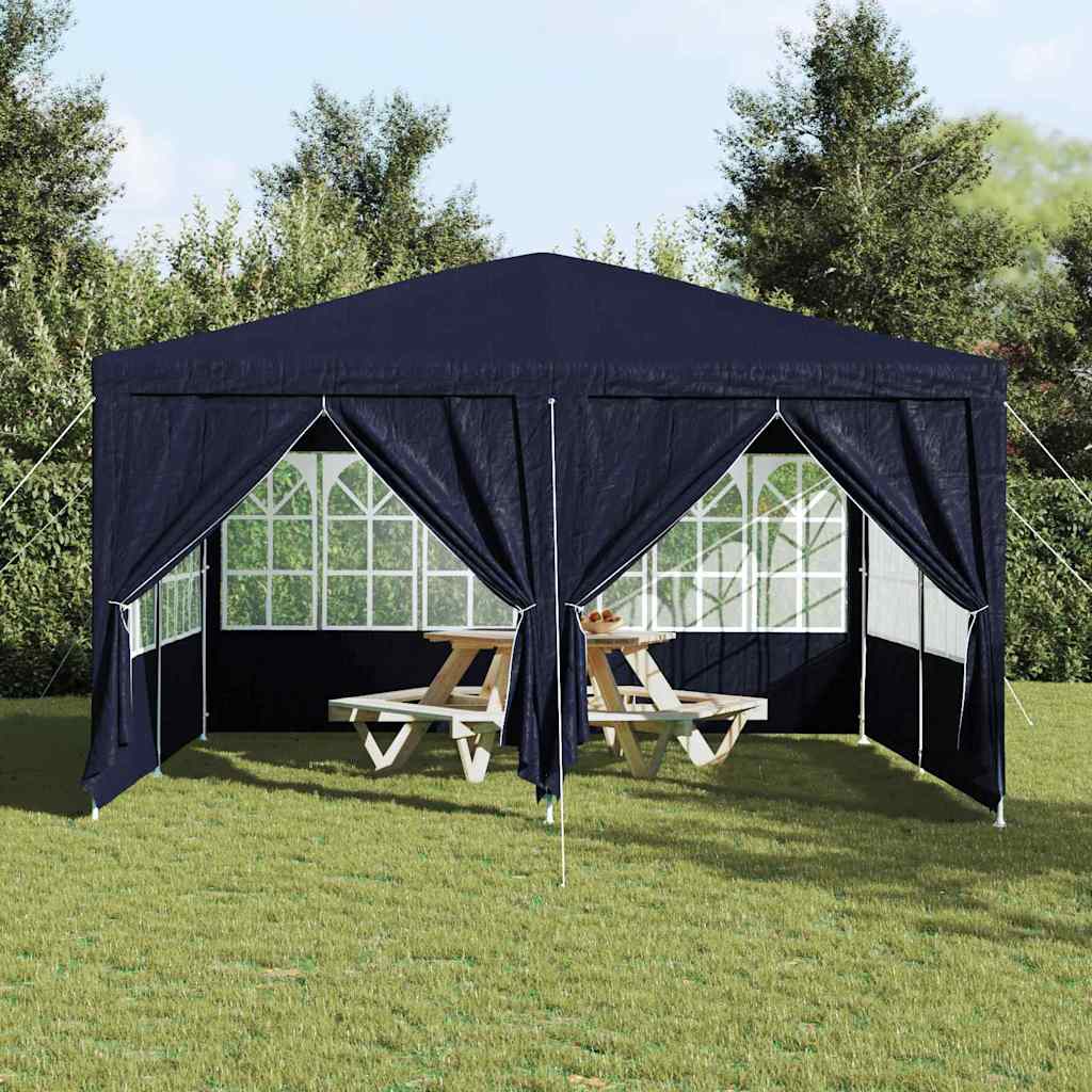 Tenda Party Blu 400 x 400 x 266 cm Polietilene