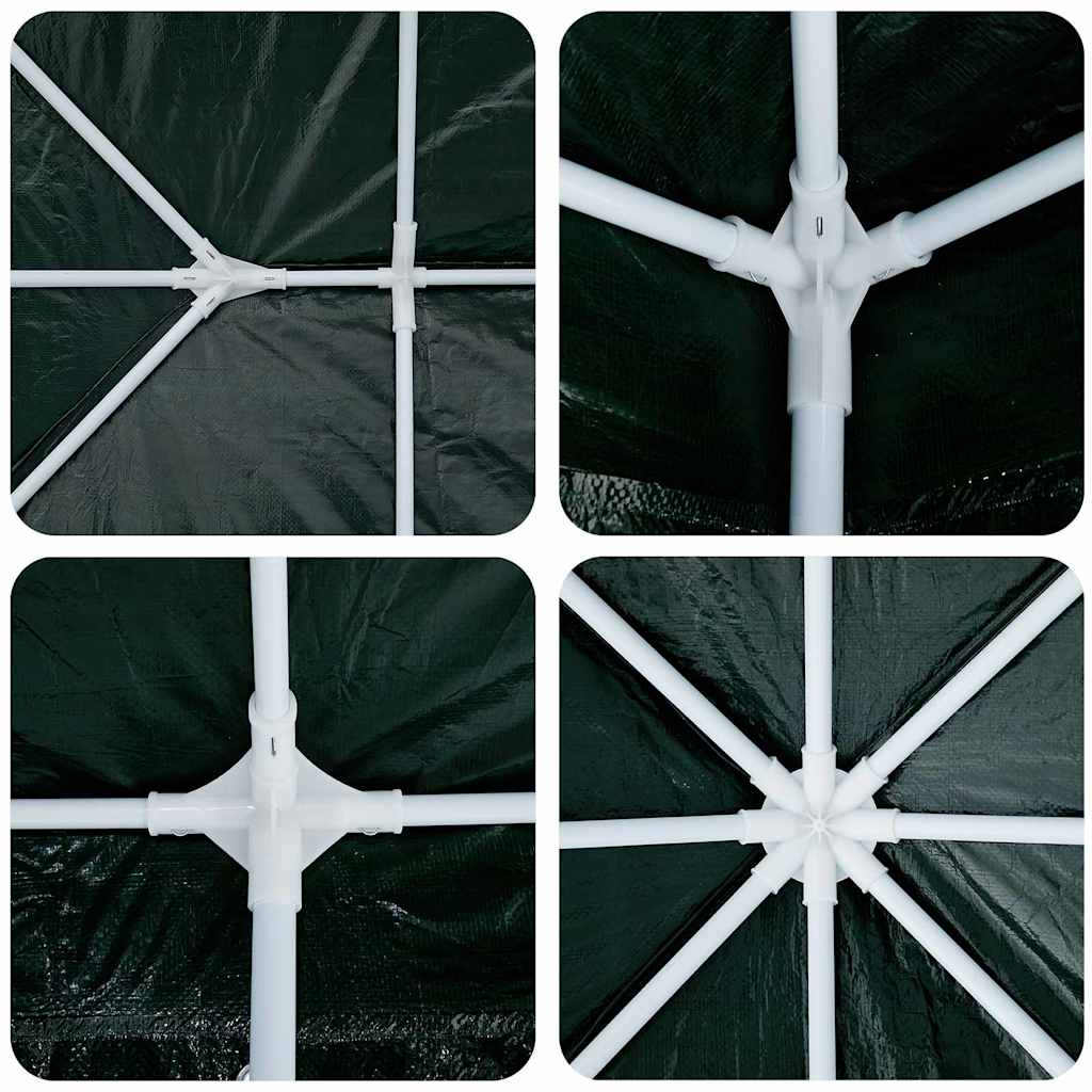 Tenda Party Verde 400 x 400 x 266 cm Polietilene