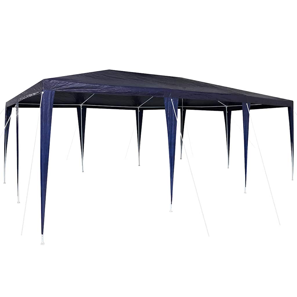 Tenda Party Blu 600 x 400 x 266 cm Polietilene e Acciaio