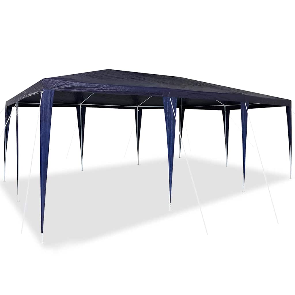 Tenda Party Blu 600 x 400 x 266 cm Polietilene e Acciaio