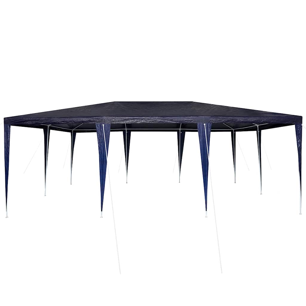 Tenda Party Blu 600 x 400 x 266 cm Polietilene e Acciaio
