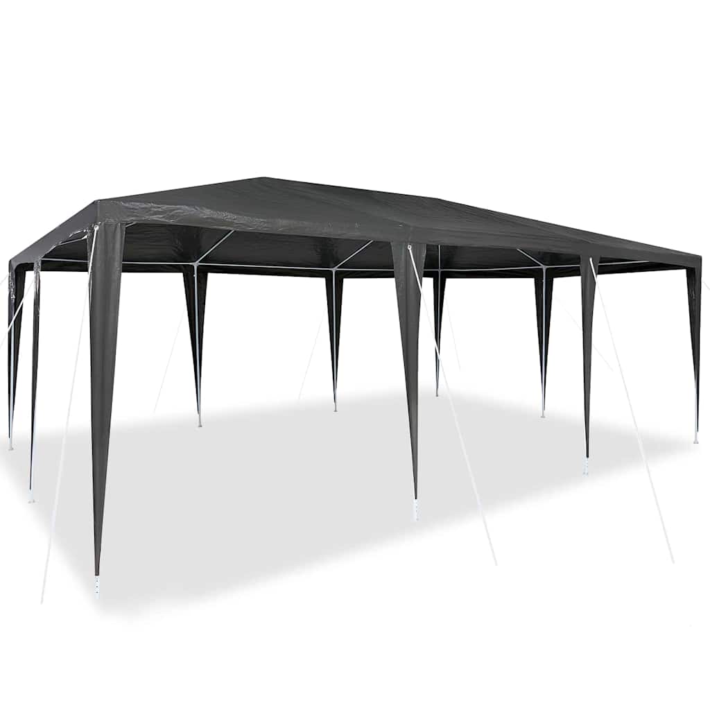 Tenda Party Antracite 600 x 400 x 266 cm Polietilene e Acciaio
