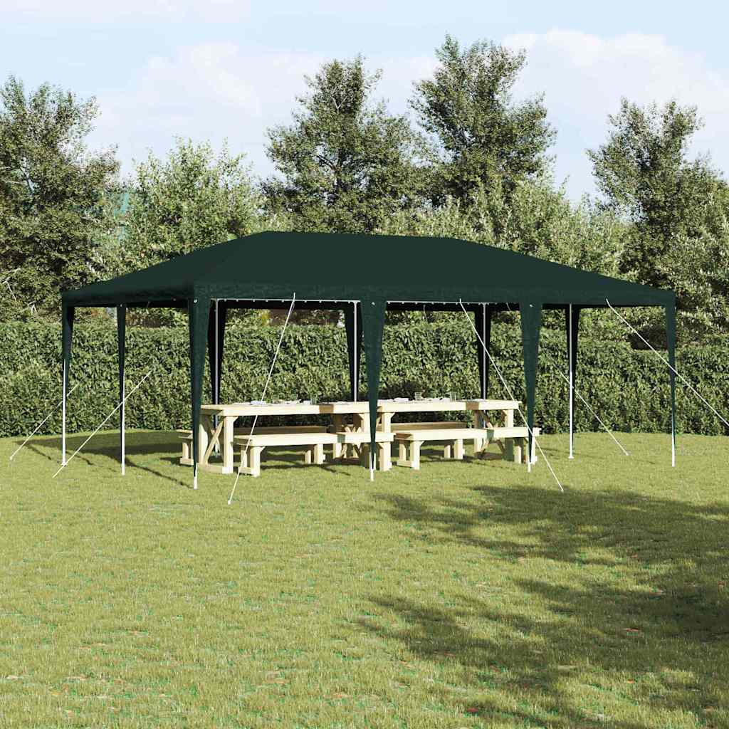 Tenda Party Verde 600 x 400 x 266 cm Polietilene e Acciaio
