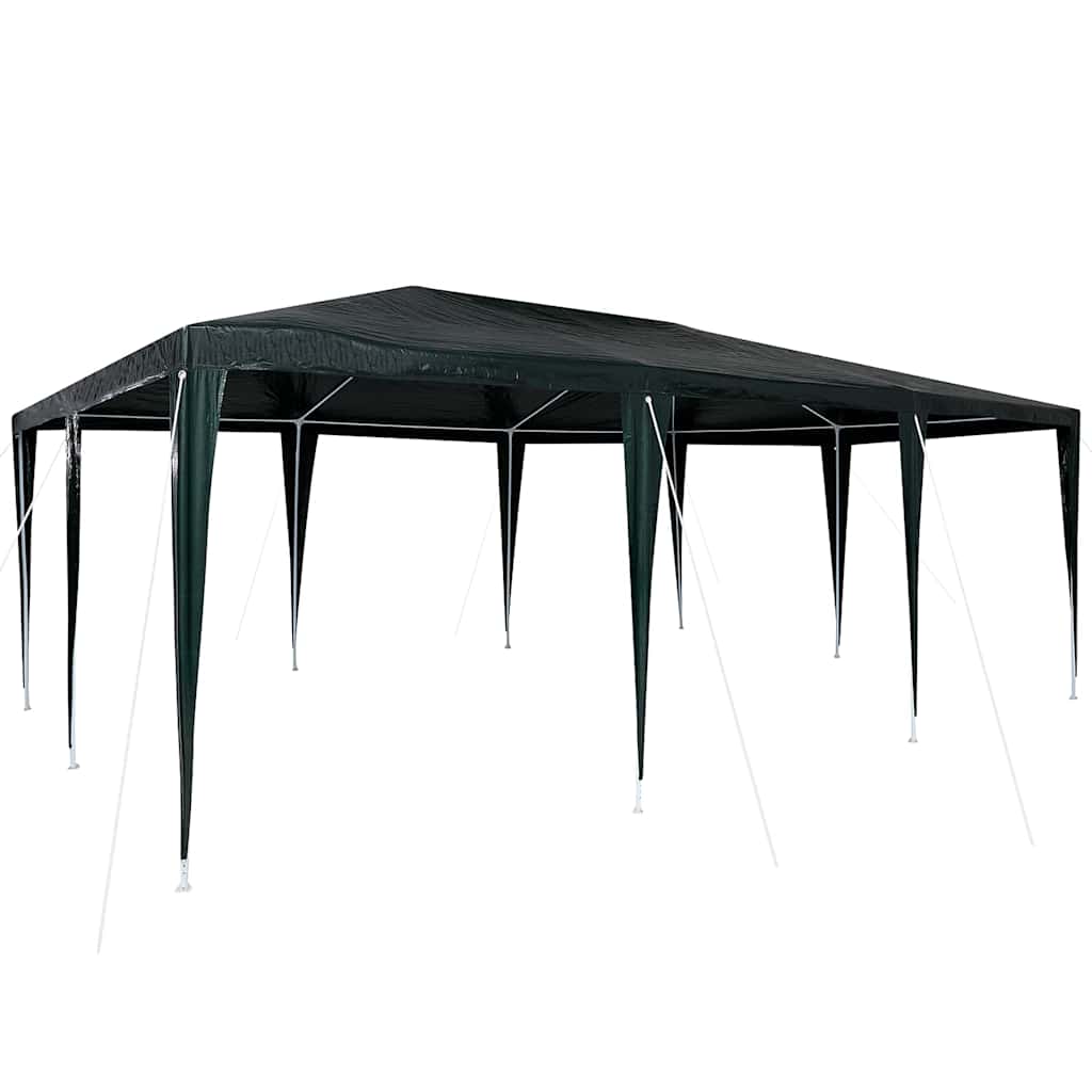 Tenda Party Verde 600 x 400 x 266 cm Polietilene e Acciaio