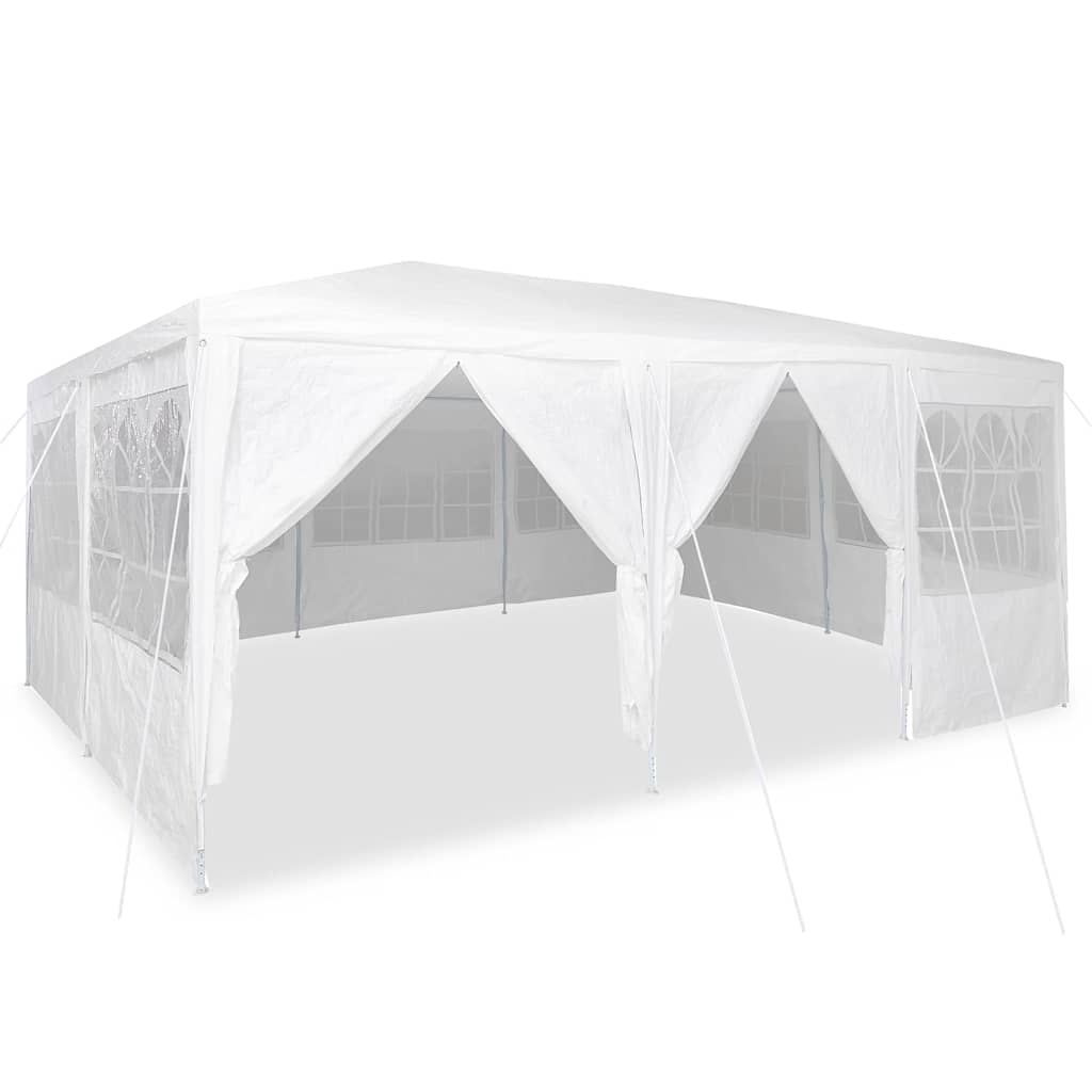 Tenda Party Bianco 600 x 400 x 266 cm Polietilene