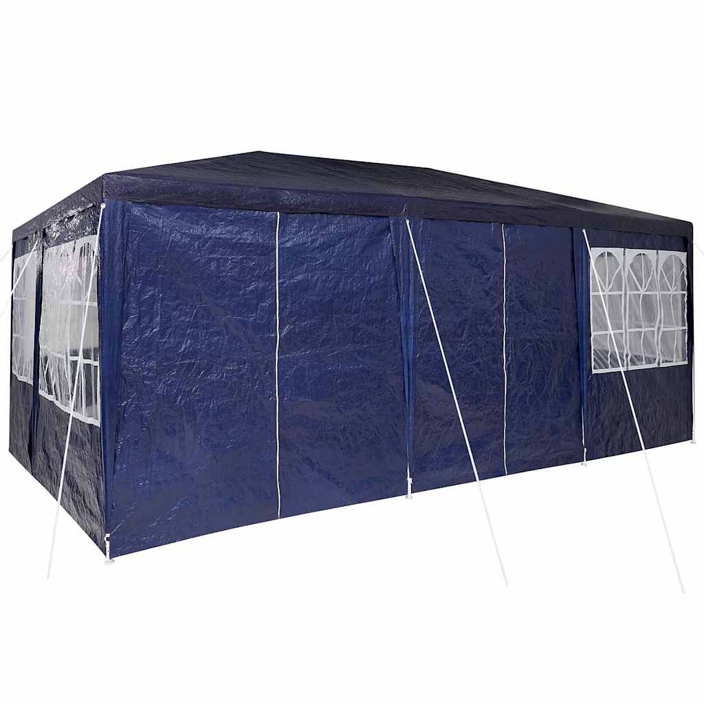 Tenda Party 600 x 400 x 266 cm Blu Polietilene