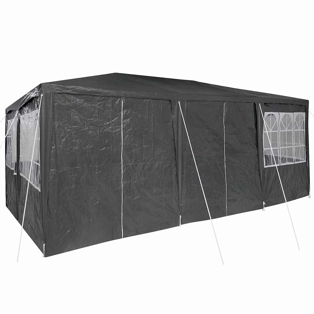 Tenda Party Antracite 600 x 400 x 266 cm Polietilene
