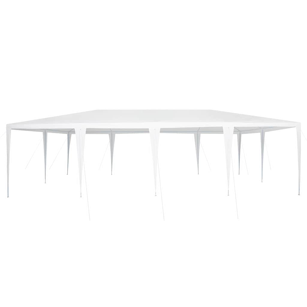 Tenda Party Bianco 800 x 400 x 266 cm Polietilene e Acciaio