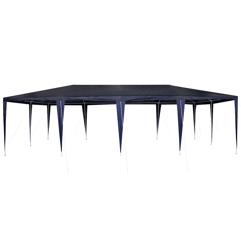 Tenda Party Blu 800 x 400 x 266 cm Polietilene e Acciaio