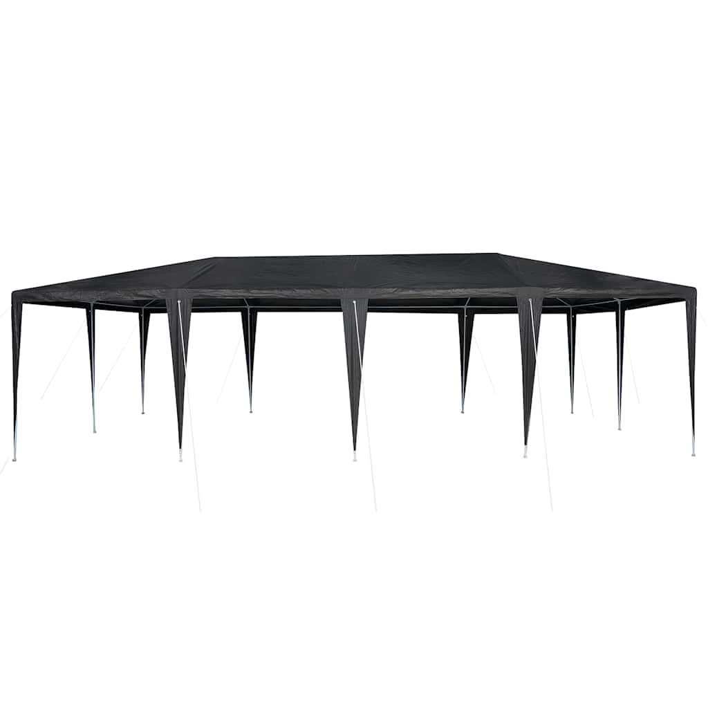 Tenda Party Antracite 800 x 400 x 266 cm Polietilene e Acciaio