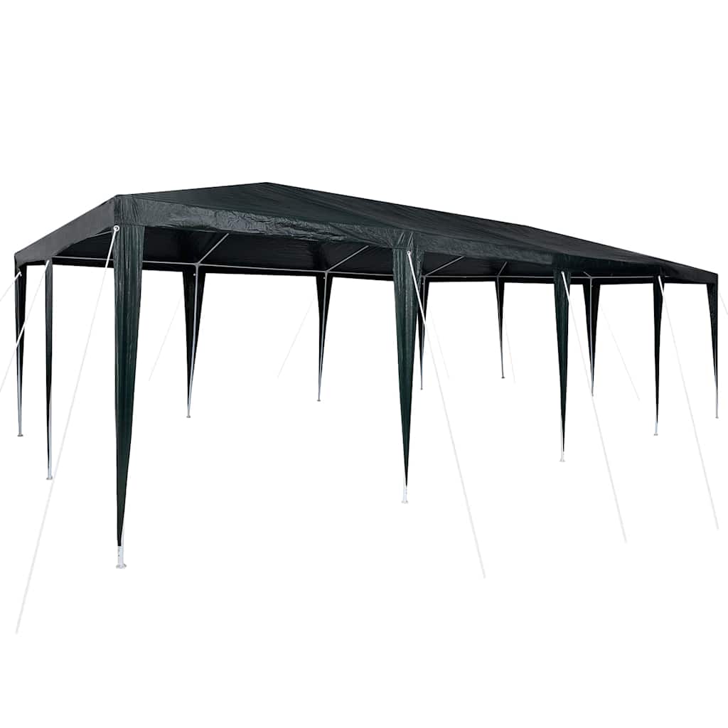 Tenda Party Verde 800 x 400 x 266 cm Polietilene e Acciaio