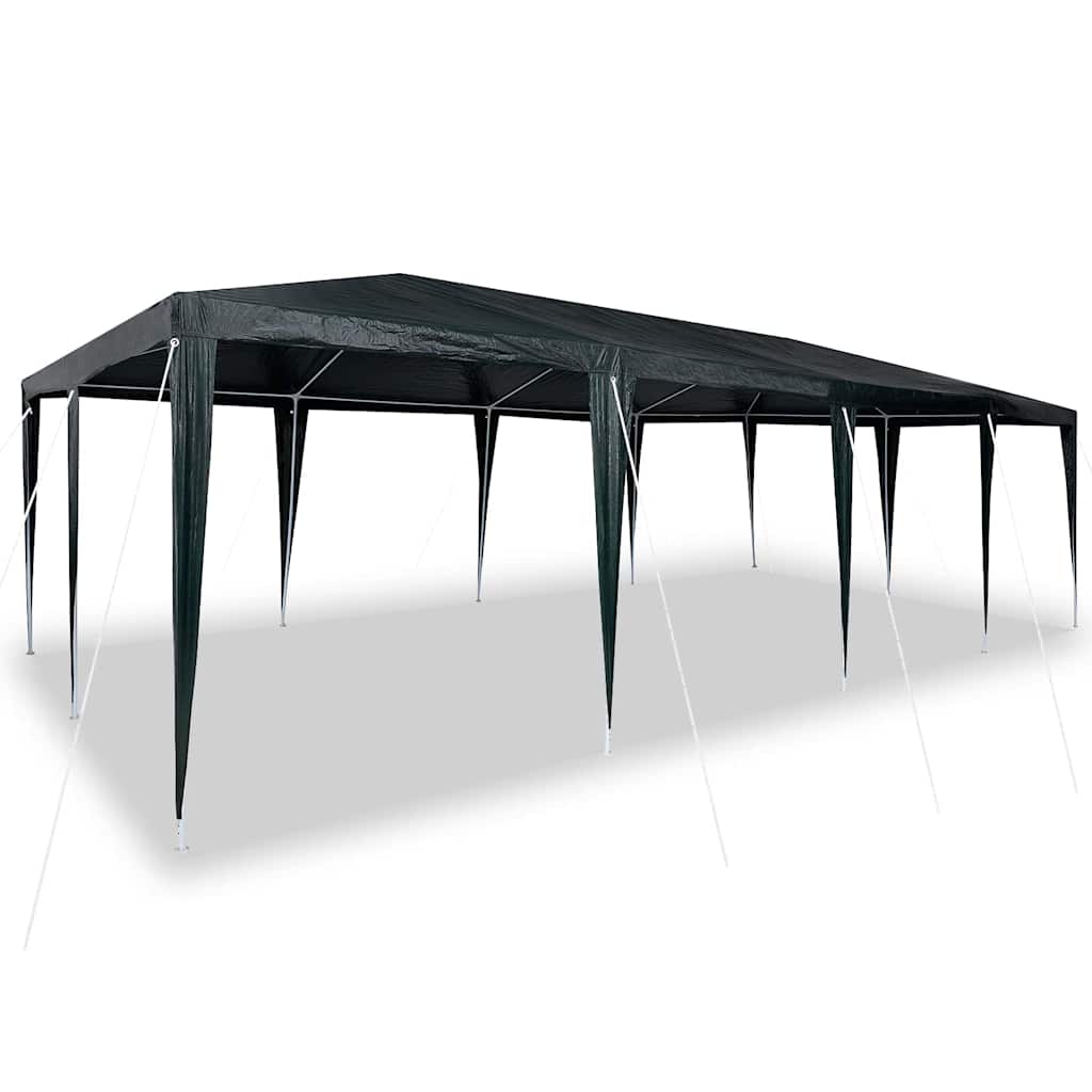 Tenda Party Verde 800 x 400 x 266 cm Polietilene e Acciaio
