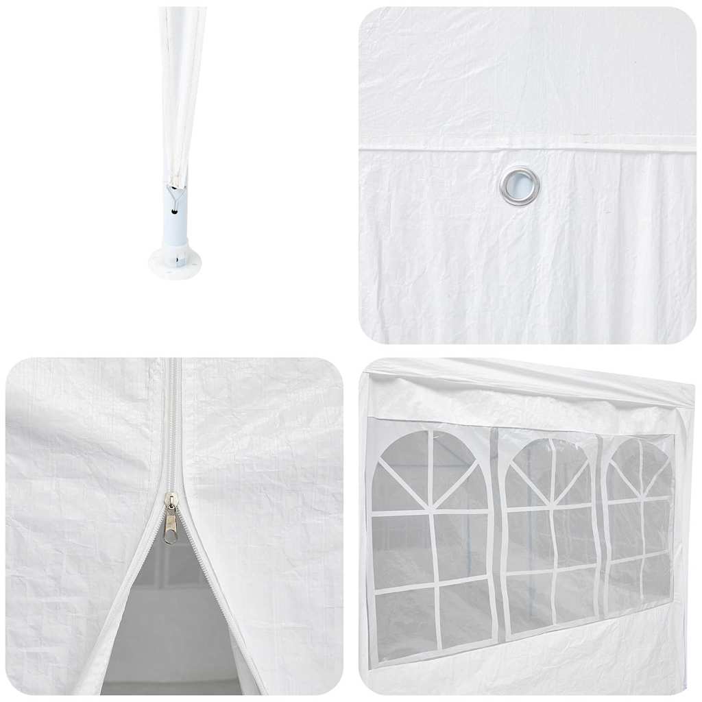 Tenda Party Bianco 800 x 400 x 266 cm Polietilene
