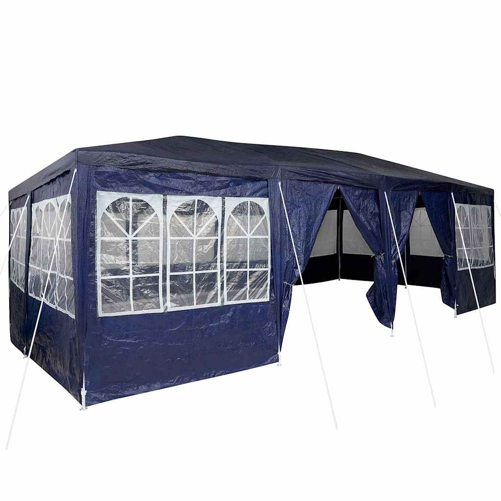Tenda Party Blu 800 x 400 x 266 cm Polietilene