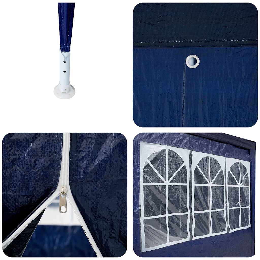 Tenda Party Blu 800 x 400 x 266 cm Polietilene