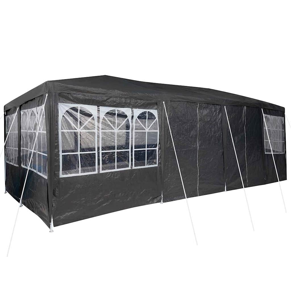 Tenda Party Antracite 800 x 400 x 266 cm Polietilene
