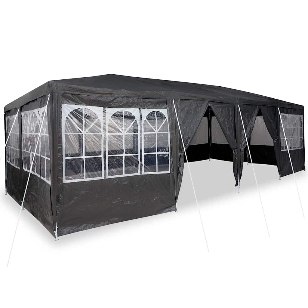 Tenda Party Antracite 800 x 400 x 266 cm Polietilene