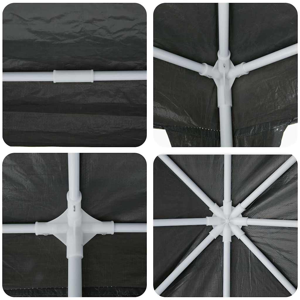 Tenda Party Antracite 800 x 400 x 266 cm Polietilene