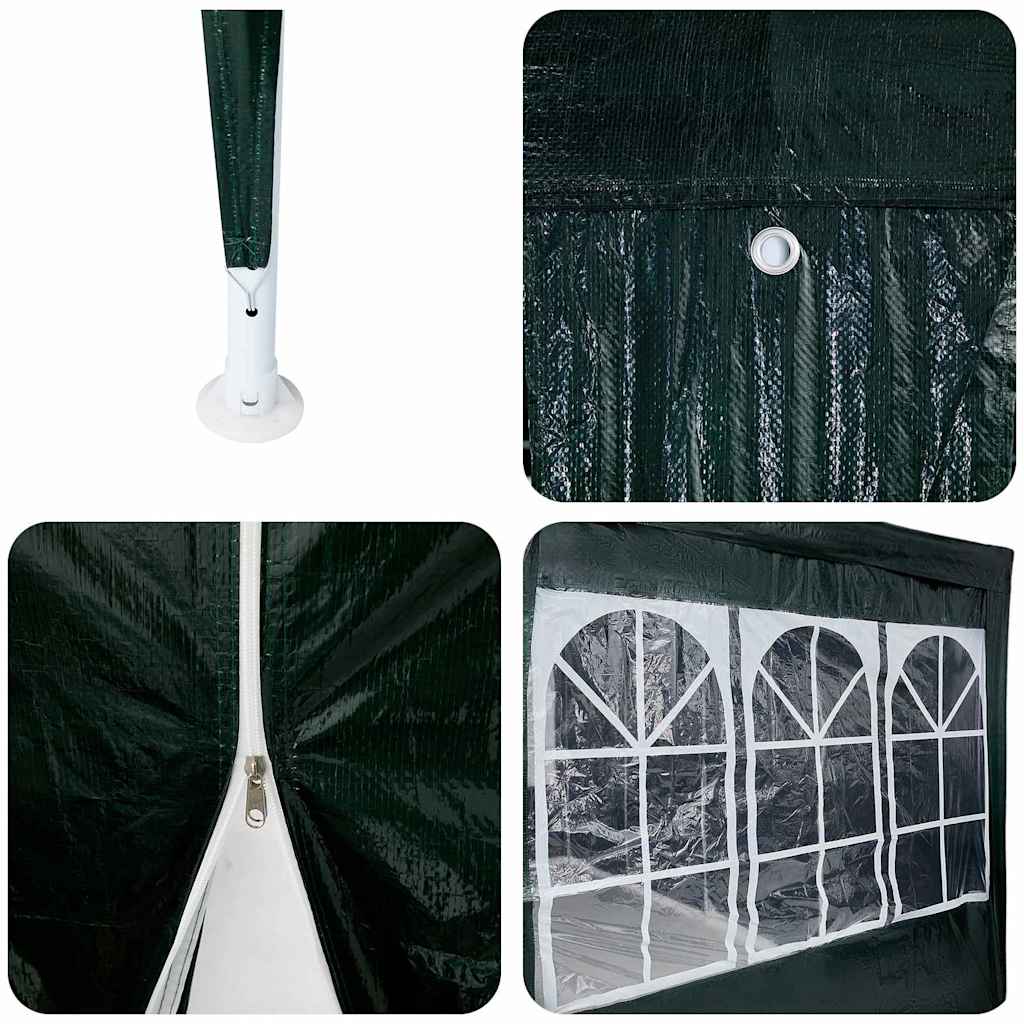 Tenda Party Verde 800 x 400 x 266 cm Polietilene