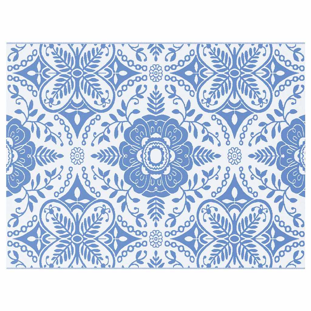 Tappeto da esterno ARAKIL Azzurro Baby e Bianco 400 × 300 cm