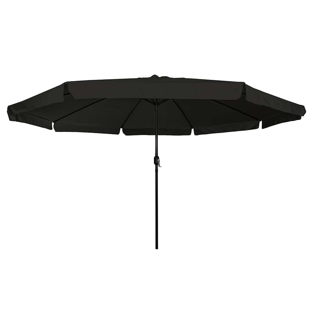 Ombrello da giardino Nero 394 x 394 x 248 cm