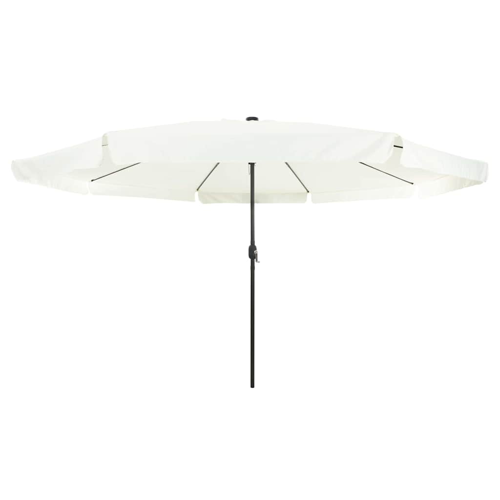 Ombrello da giardino 395 x 395 x 245 cm Poliestere Rotondo