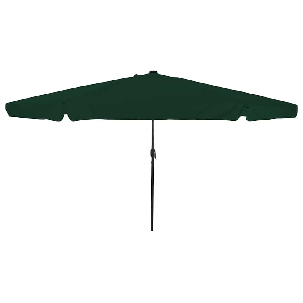 Ombrello da giardino 395 x 395 x 245 cm Poliestere Rotondo
