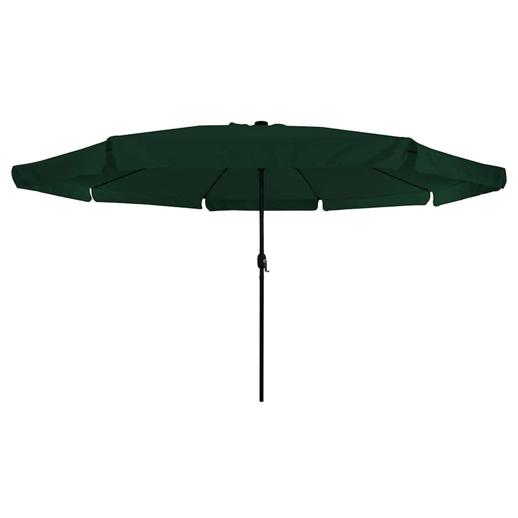 Ombrello da giardino 395 x 395 x 245 cm Poliestere Rotondo