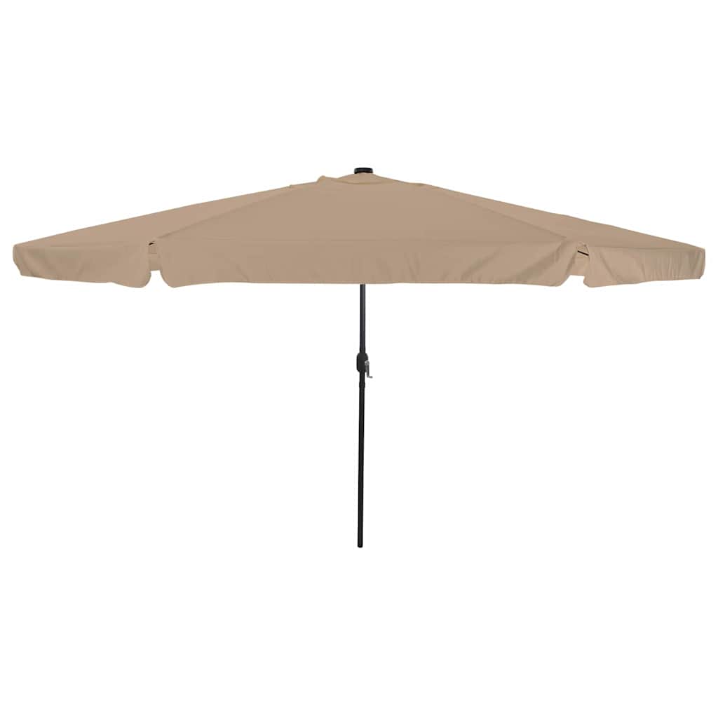 Ombrello da giardino 395 x 395 x 245 cm Poliestere Rotondo