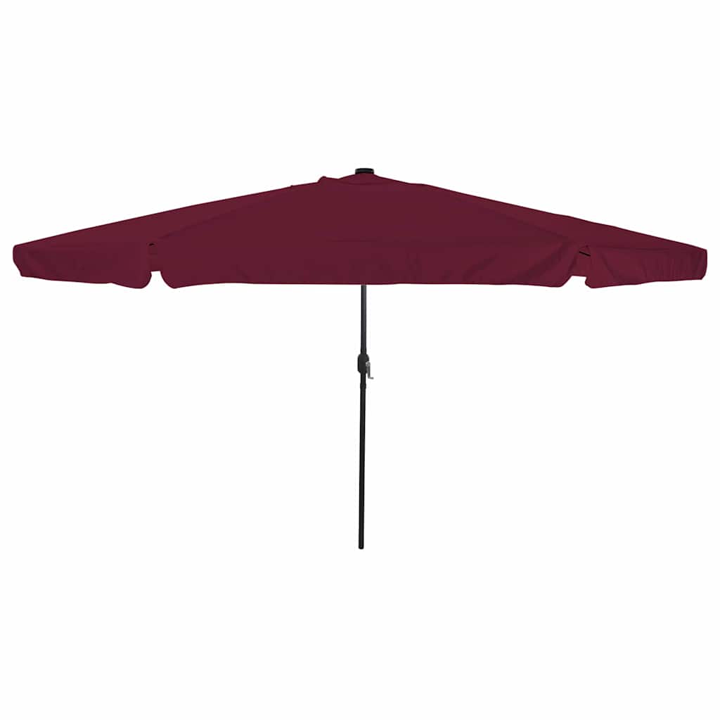 Ombrello da giardino 395 x 395 x 245 cm Poliestere Rotondo