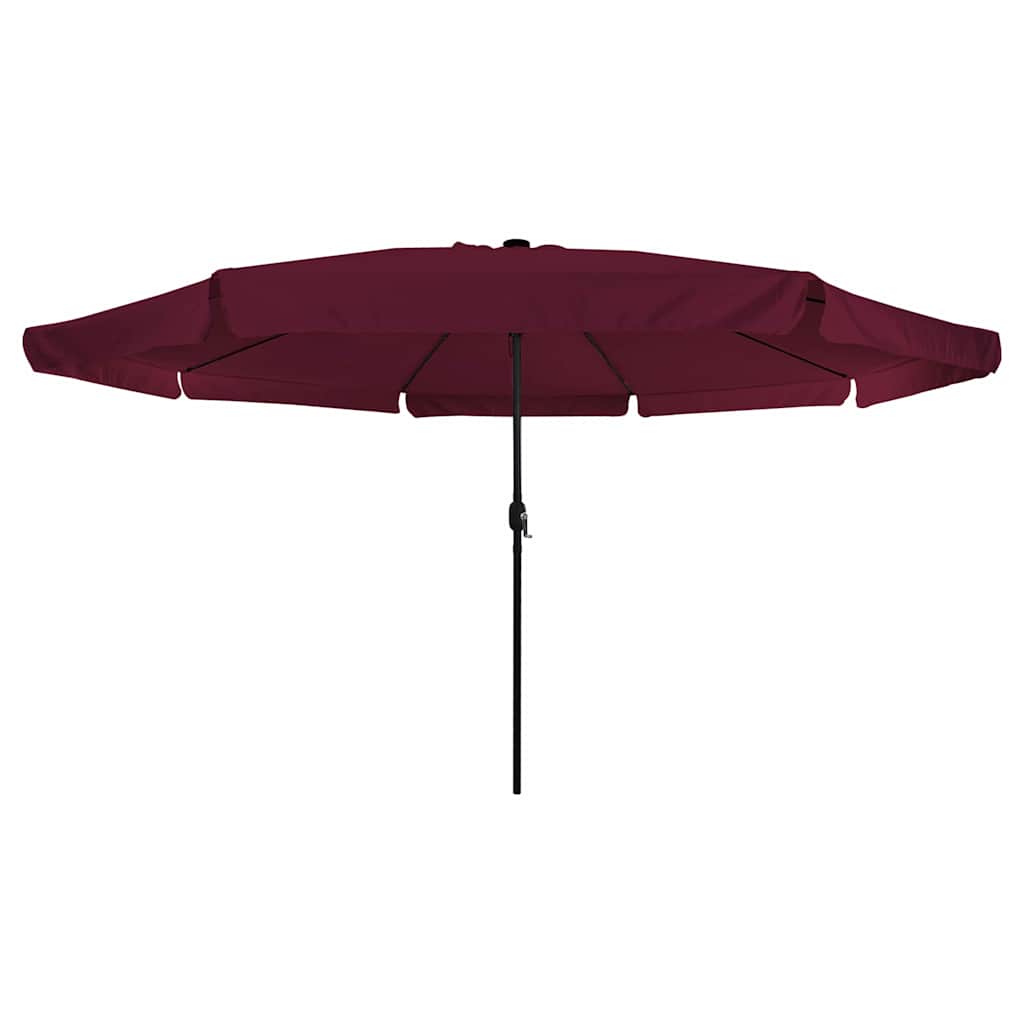 Ombrello da giardino 395 x 395 x 245 cm Poliestere Rotondo