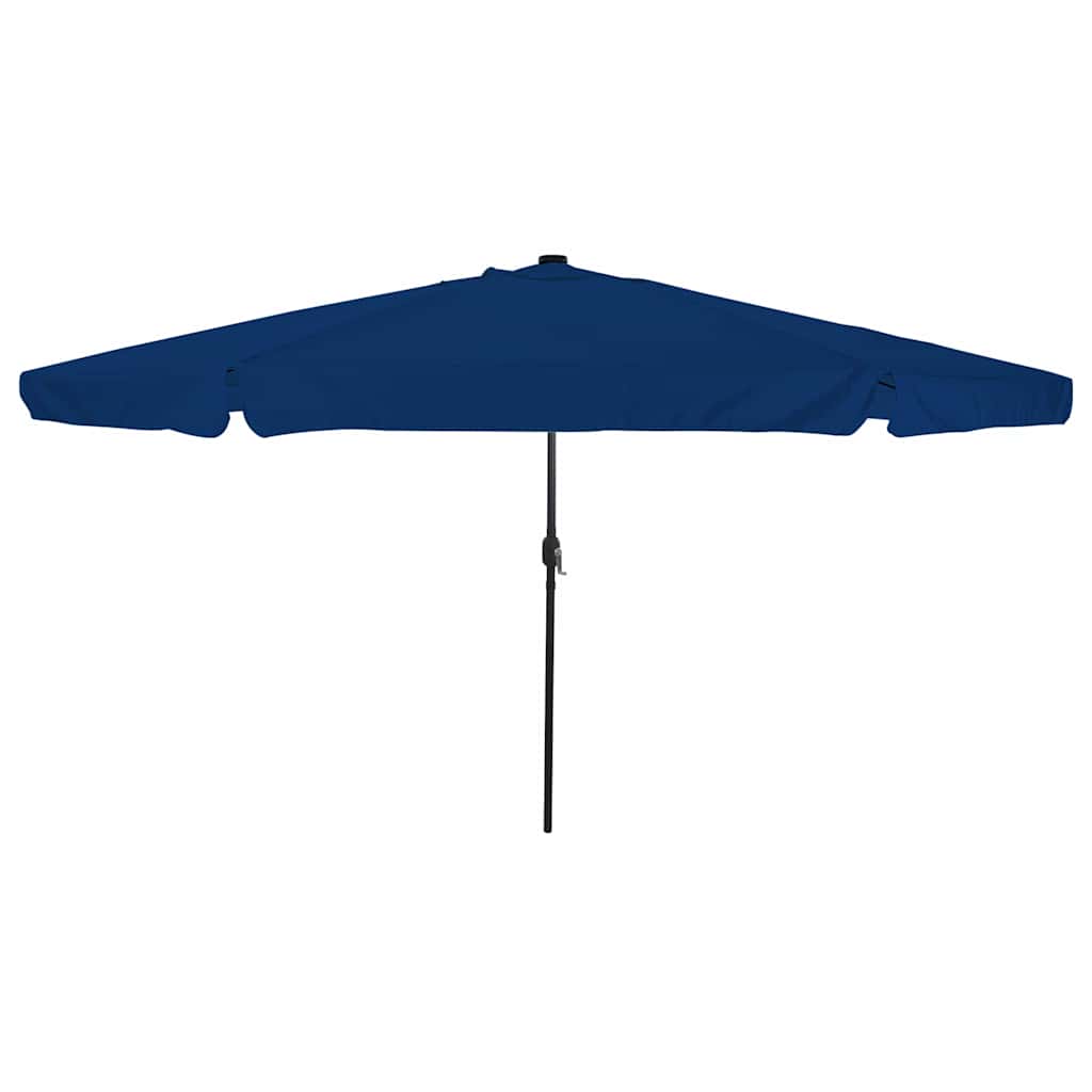 Ombrello da giardino 395 x 395 x 245 cm Poliestere Rotondo