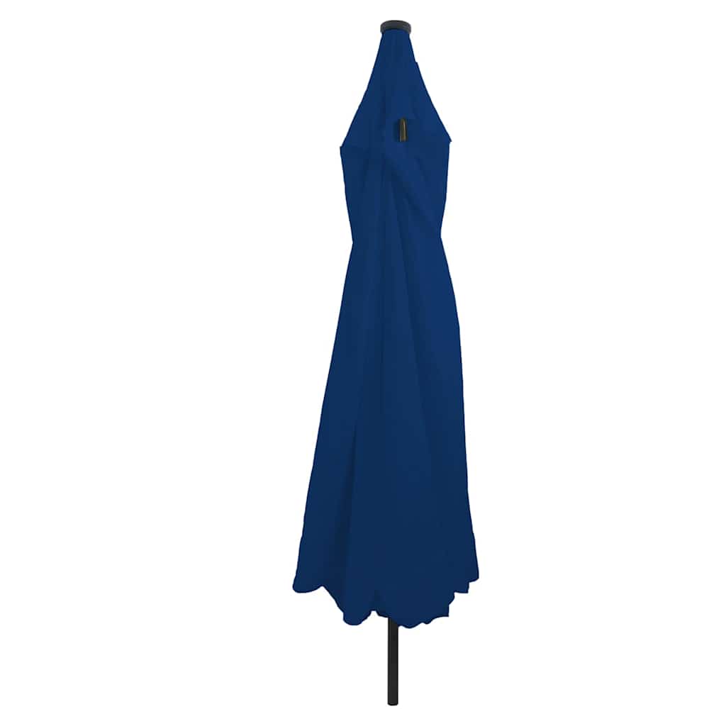 Ombrello da giardino 395 x 395 x 245 cm Poliestere Rotondo