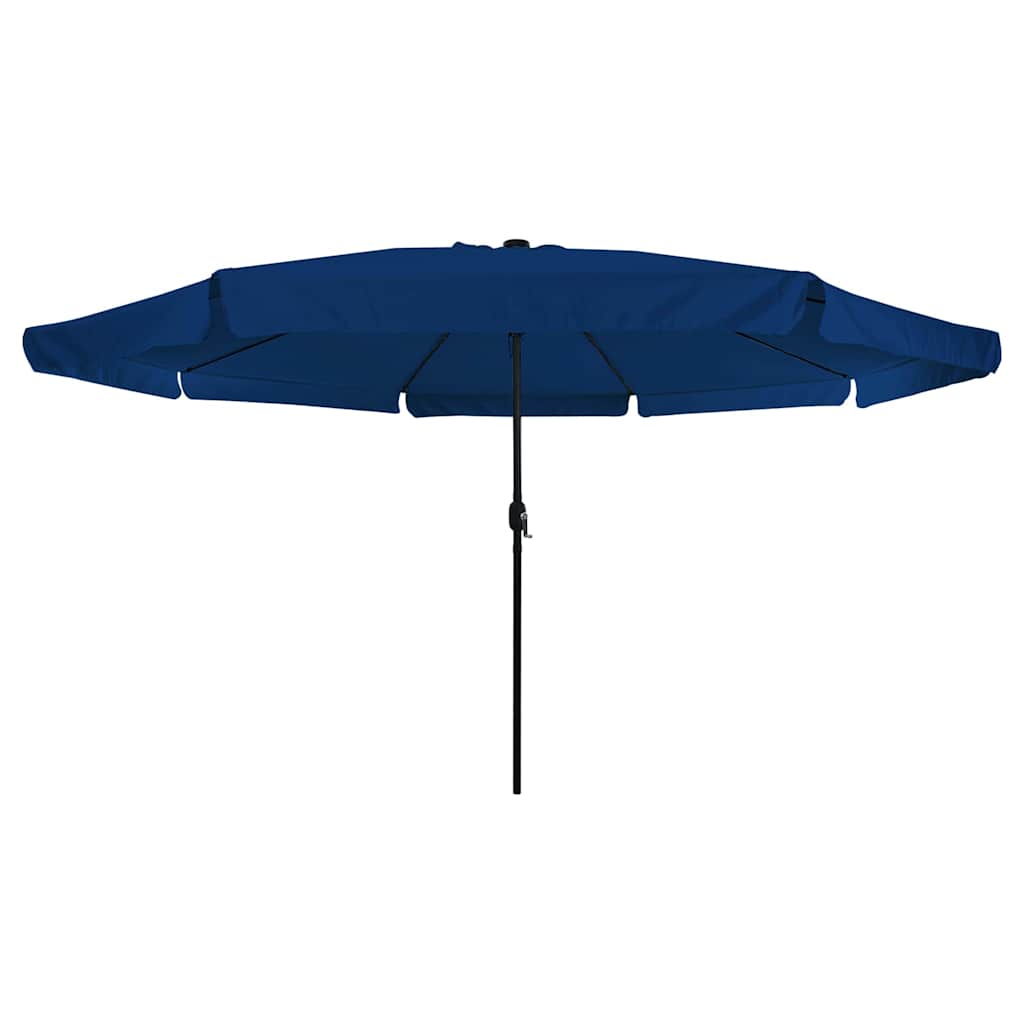 Ombrello da giardino 395 x 395 x 245 cm Poliestere Rotondo