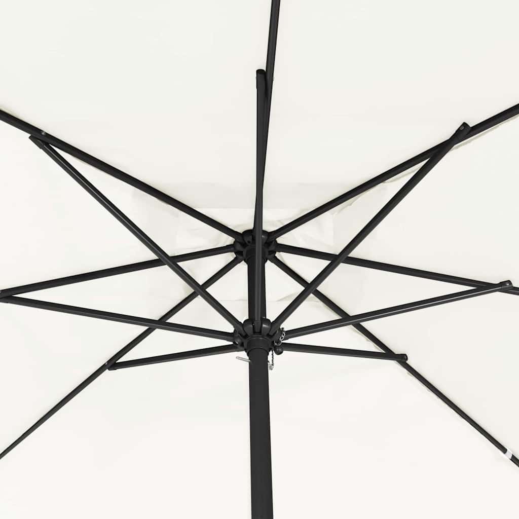 Ombrello da giardino Sabbia 295 x 295 x 245 cm