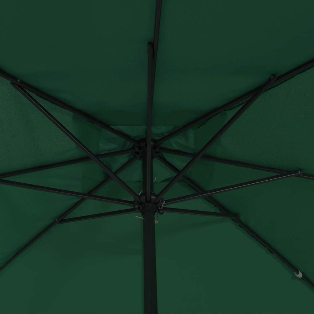 Ombrello da giardino Verde 295 x 295 x 245 cm