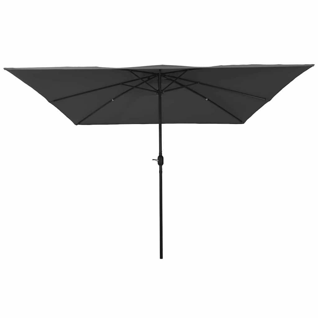 Ombrello da giardino Antracite 295 x 295 x 245 cm