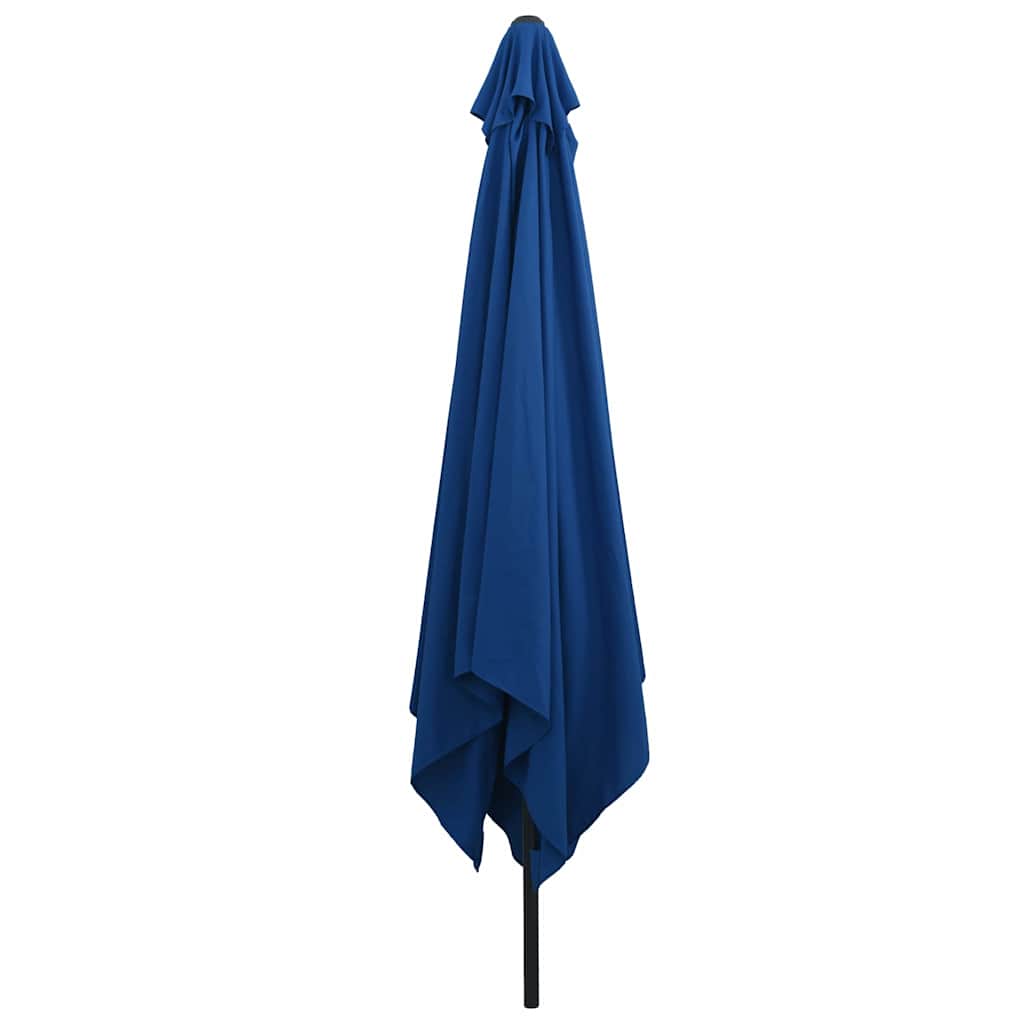 Ombrello da giardino 295 x 295 x 245 cm Poliestere e Acciaio