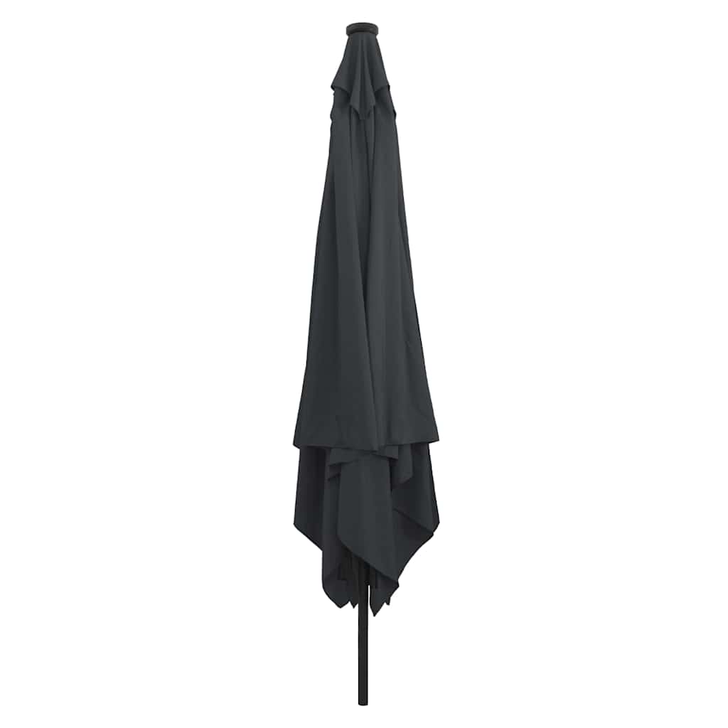 Ombrello da giardino 295 x 295 x 245 cm Poliestere e Acciaio
