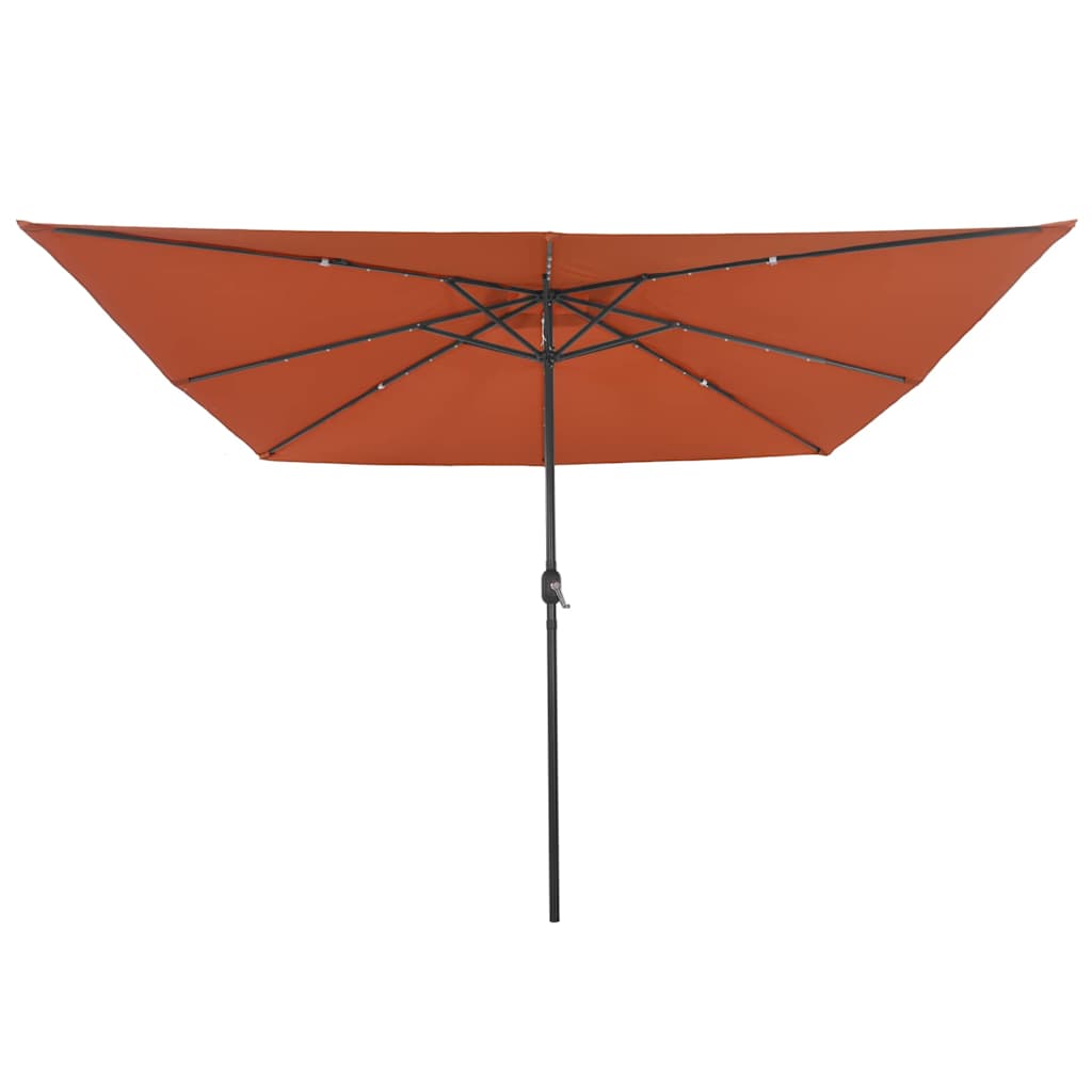 Ombrello da giardino Terracotta 295 x 295 x 245 cm