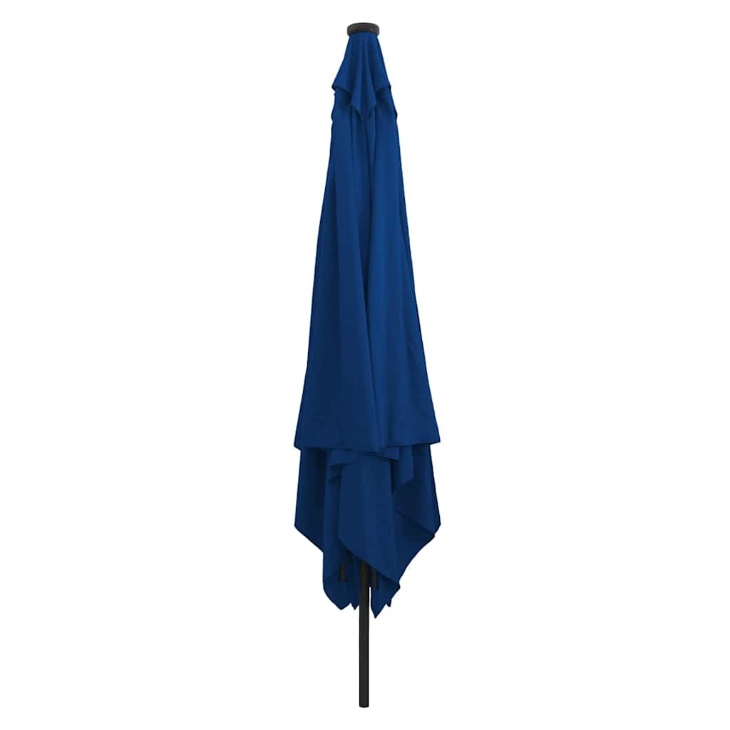 Ombrello da giardino 295 x 295 x 245 cm Poliestere e Acciaio